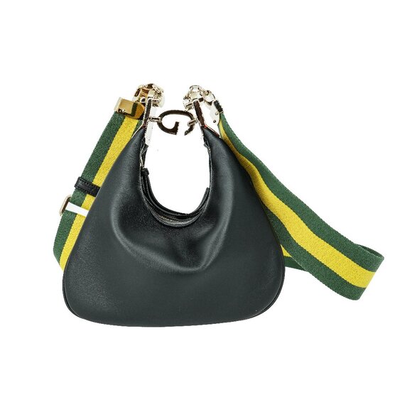 Gucci Attache Leather Crossbody Bag - Picture 1 of 13